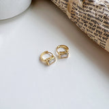 Mielle Sterling Silver Ear Hoops