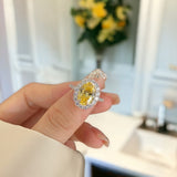 Canary Millionaire Ring