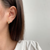 Mielle Sterling Silver Ear Hoops