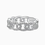 Clara Sterling Silver Band