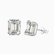 Glam Sterling Silver Ear Studs