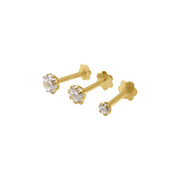 Solid Gold 9ct Nose Studs