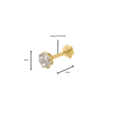 Solid Gold 9ct Nose Studs