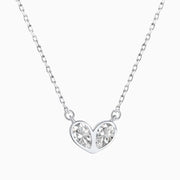 Love Heart Sterling Silver Necklace