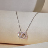 Love Ring Sterling Silver Necklace