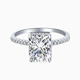 925 Sterling Silver Cocktail Ring With Cubic Zirconia - MARIA JEWELLERY