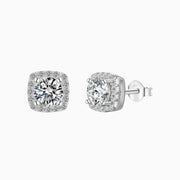 Sparkling 925 Sterling Silver Ear Studs - MARIA JEWELLERY